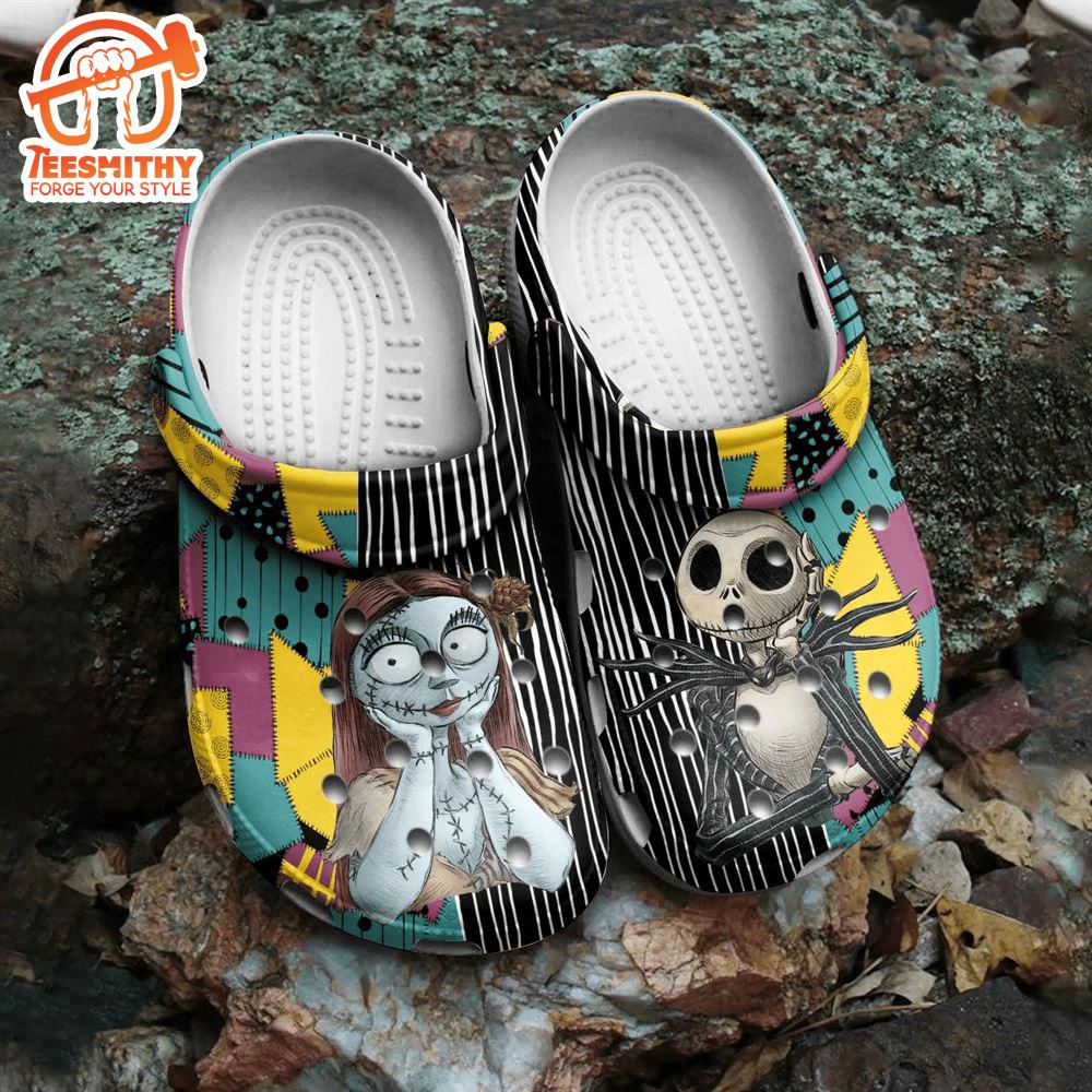 Halloween The Nightmare Before Christmas Shoes Comfortable Clogs Band For Men Women