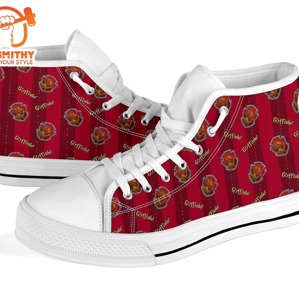 Harry Potter Gryffindor High Top Shoes Custom Sneakers