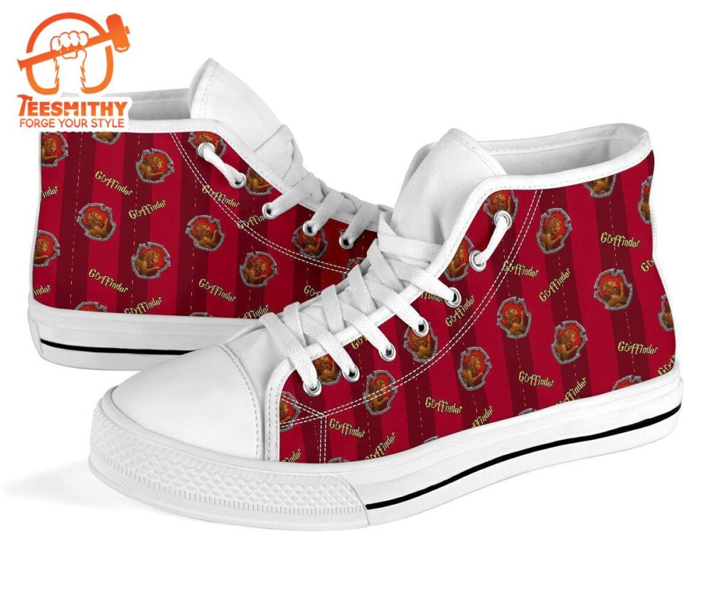 Harry Potter Gryffindor High Top Shoes Custom Sneakers