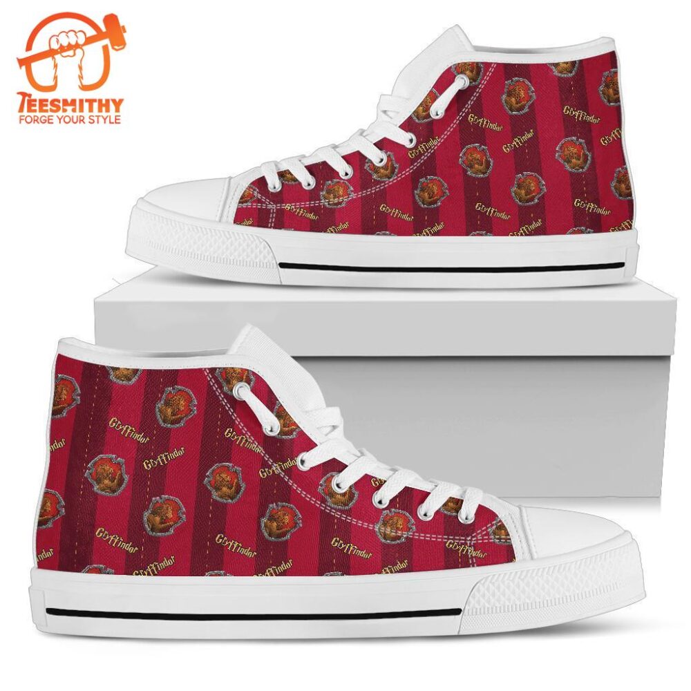 Harry Potter Gryffindor High Top Shoes Custom Sneakers