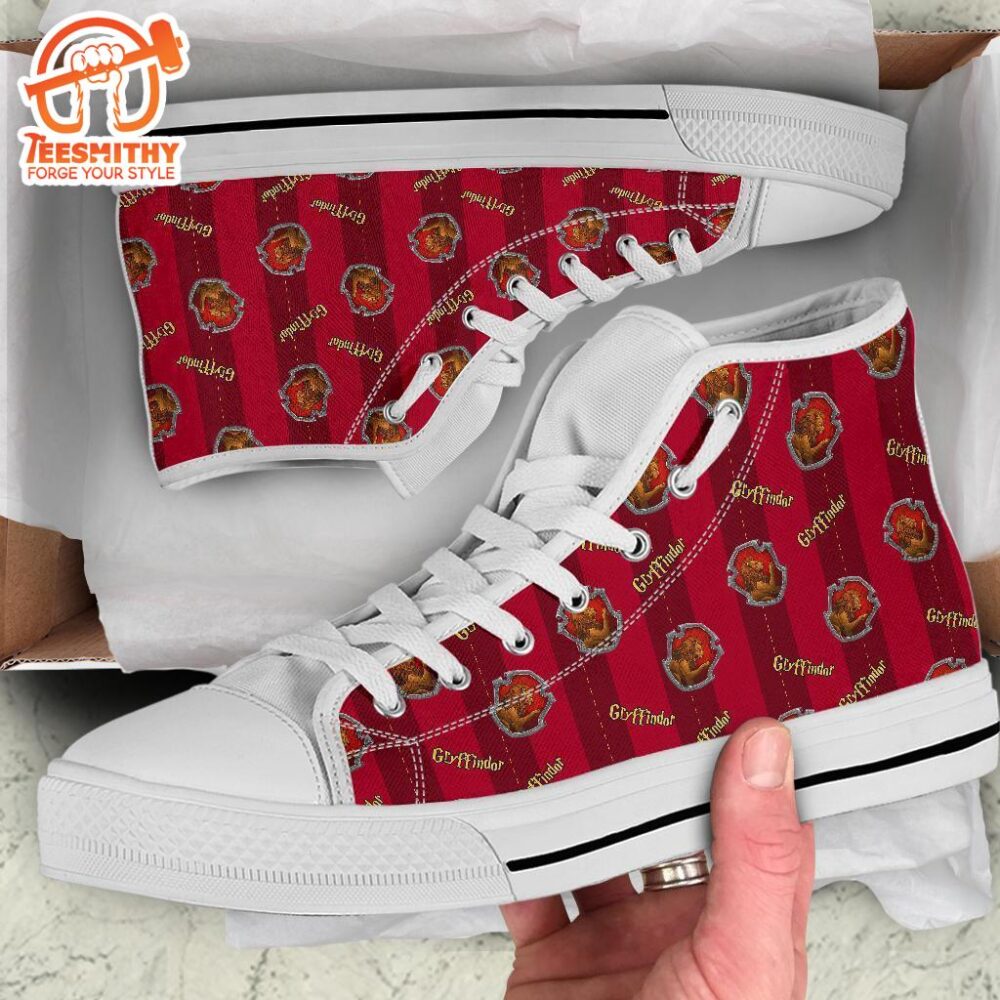 Harry Potter Gryffindor High Top Shoes Custom Sneakers