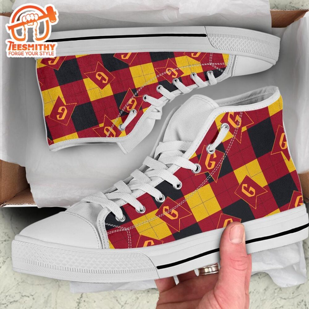 Harry Potter Gryffindor High Top Shoes Custom