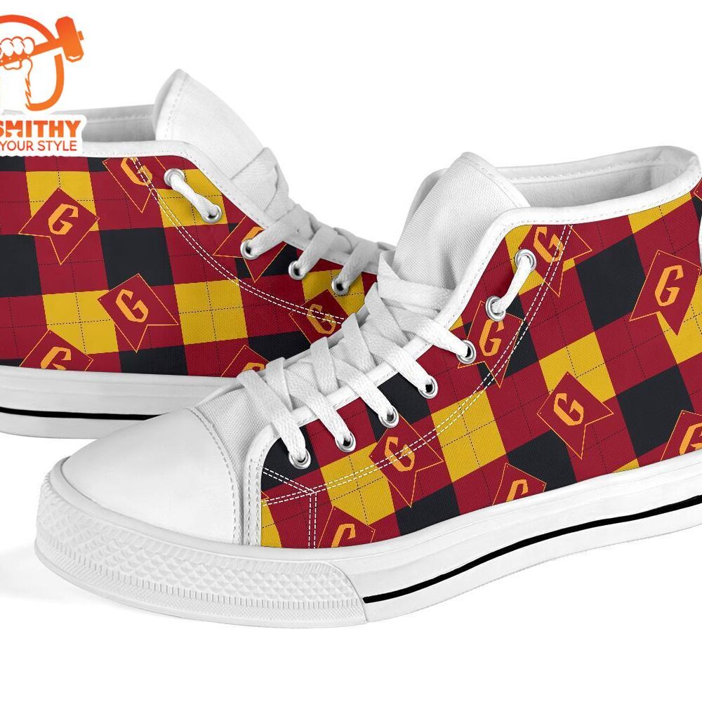 Harry Potter Gryffindor High Top Shoes Custom