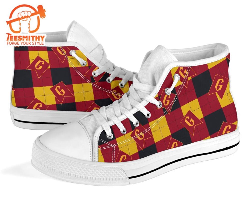 Harry Potter Gryffindor High Top Shoes Custom