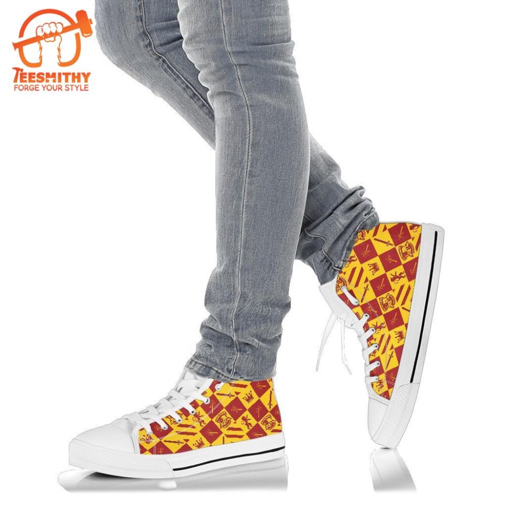 Harry Potter Gryffindor High Top Shoes