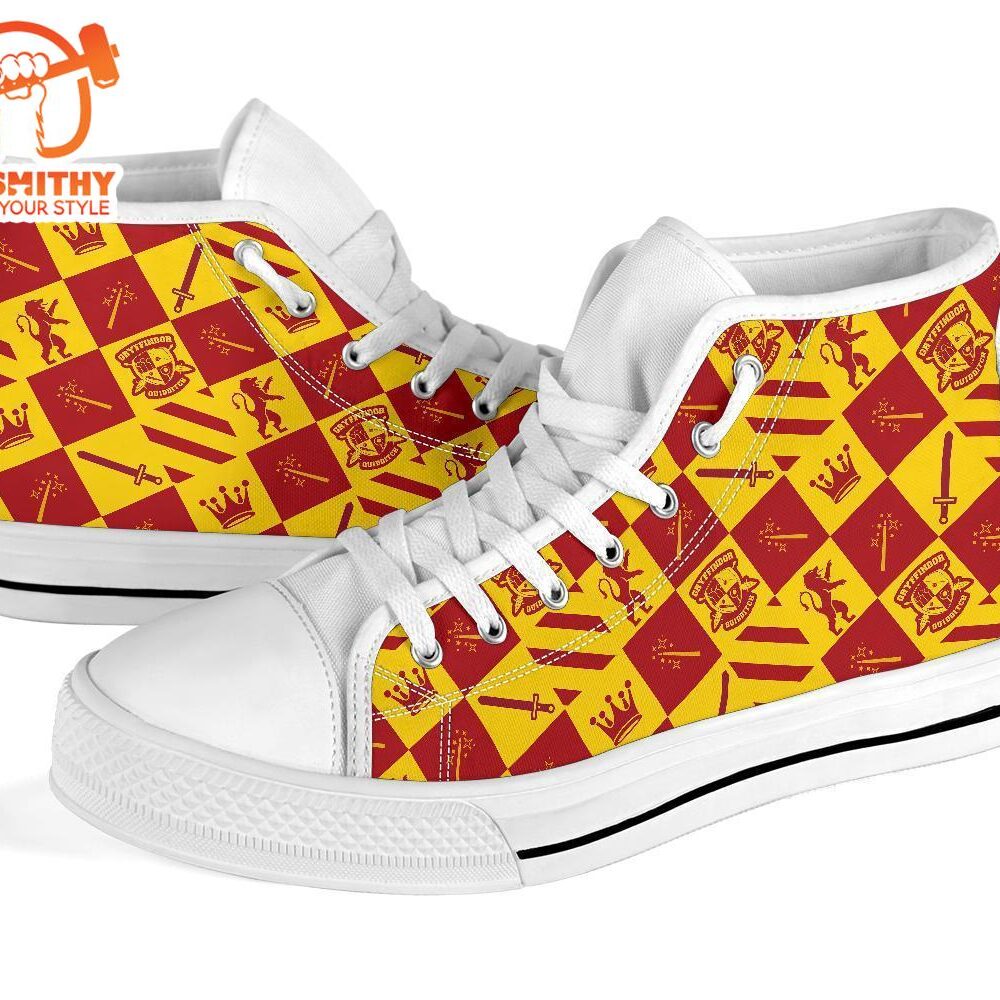 Harry Potter Gryffindor High Top Shoes