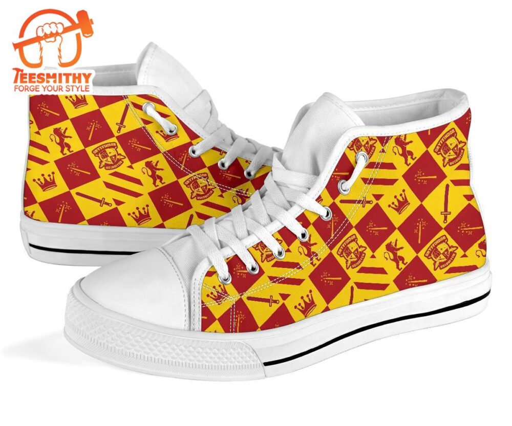 Harry Potter Gryffindor High Top Shoes