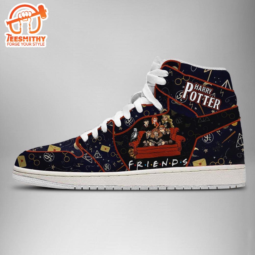 Harry Potter Ron Hermione Friends JD1 Sneakers Custom For Fans