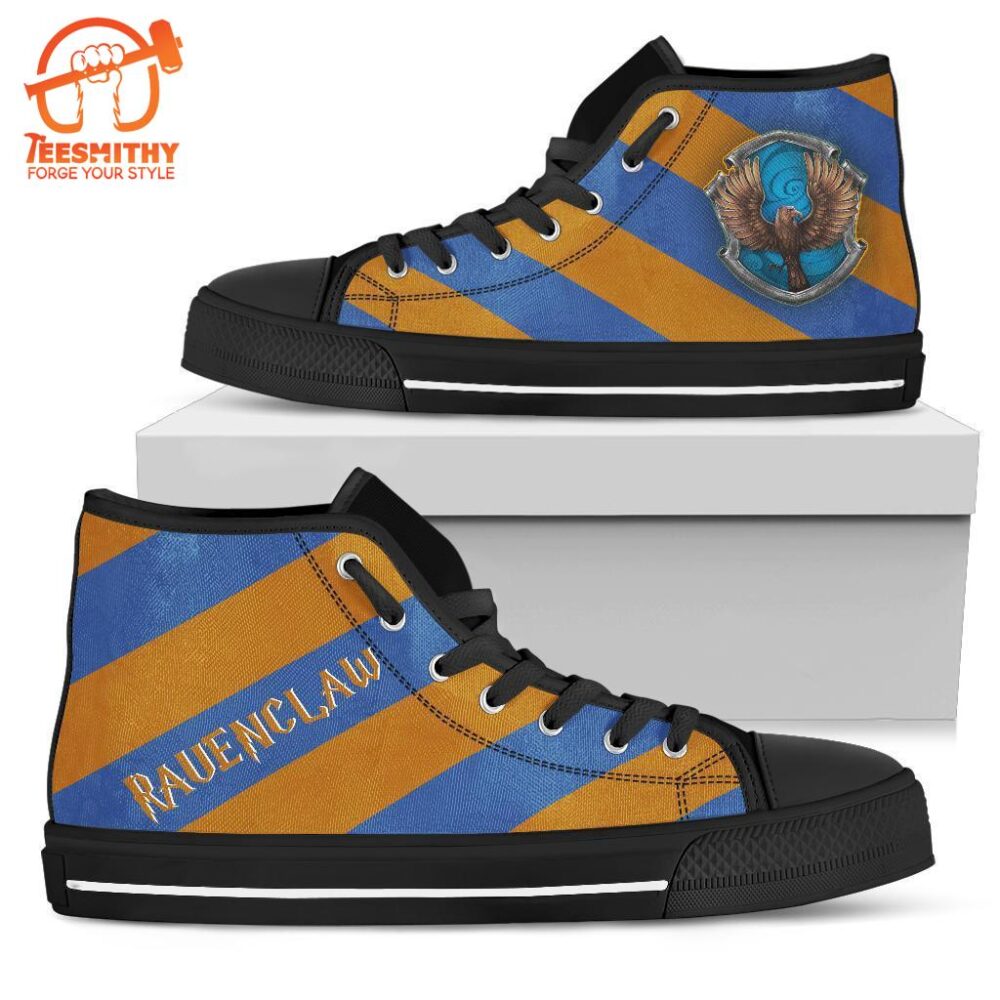 Harry Potter Shoes Ravenclaw House High Top Shoes Movie