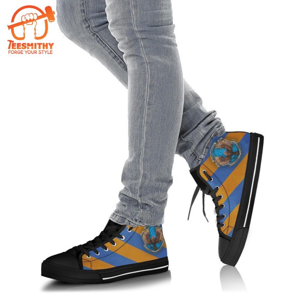 Harry Potter Shoes Ravenclaw House High Top Shoes Movie