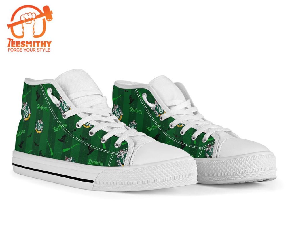 Harry Potter Slytherin Shoes High Top Custom Symbol Sneakers