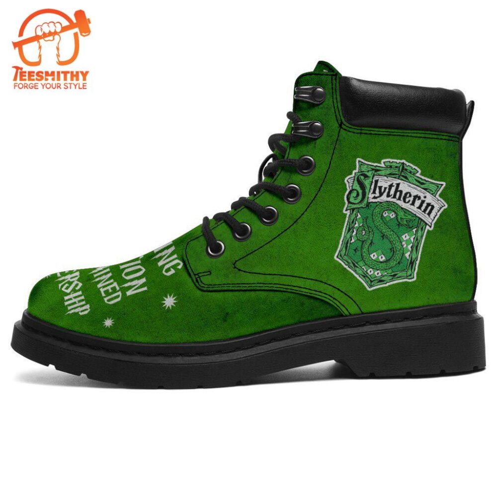 Harry Potter Slytherin Timbs Boots Custom Shoes For Fan