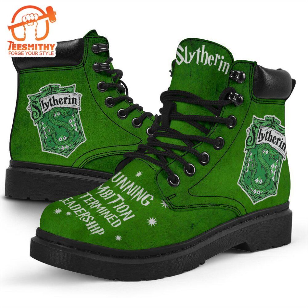 Harry Potter Slytherin Timbs Boots Custom Shoes For Fan