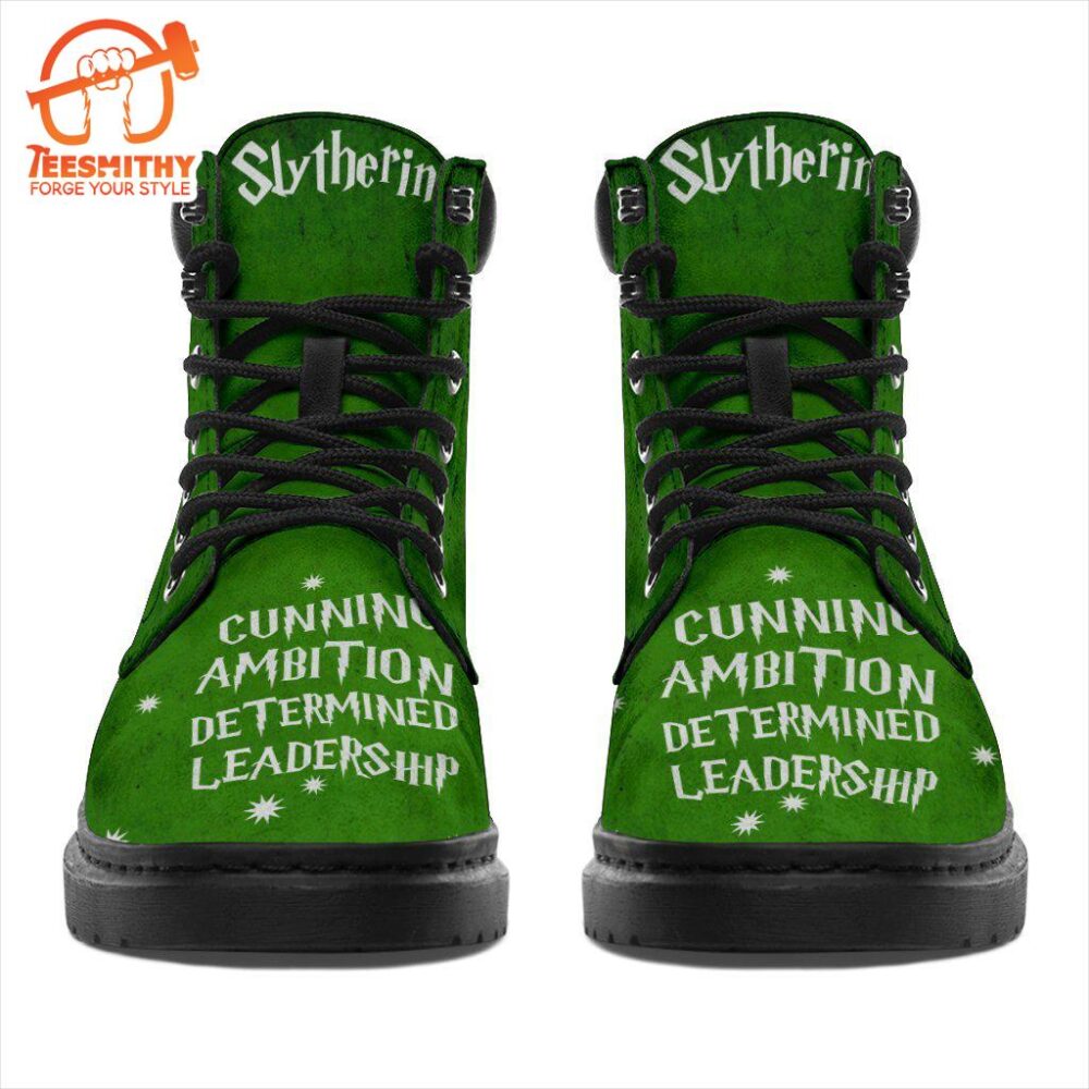 Harry Potter Slytherin Timbs Boots Custom Shoes For Fan