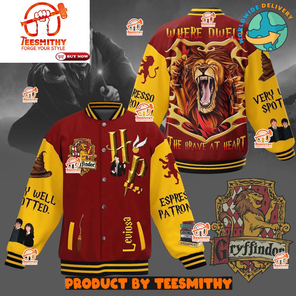 Harry Potter TV Series Gryffindor Baseball Jacket