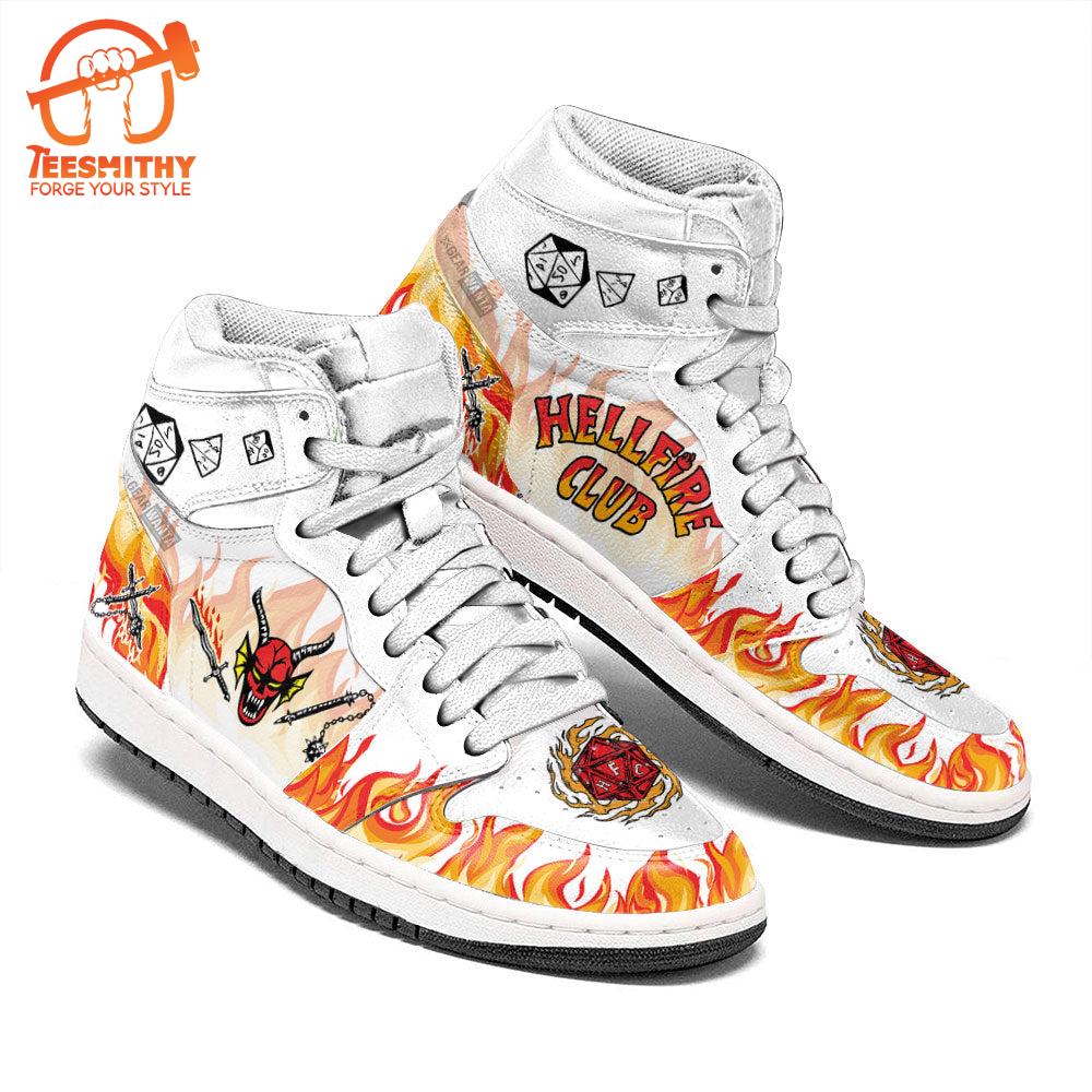 Hellfire Club Shoes Custom Stranger Things Sneakers