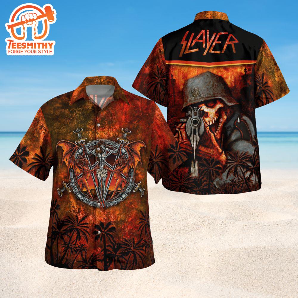 Hellfire Reaper Slayer Men’s Hawaiian Shirt