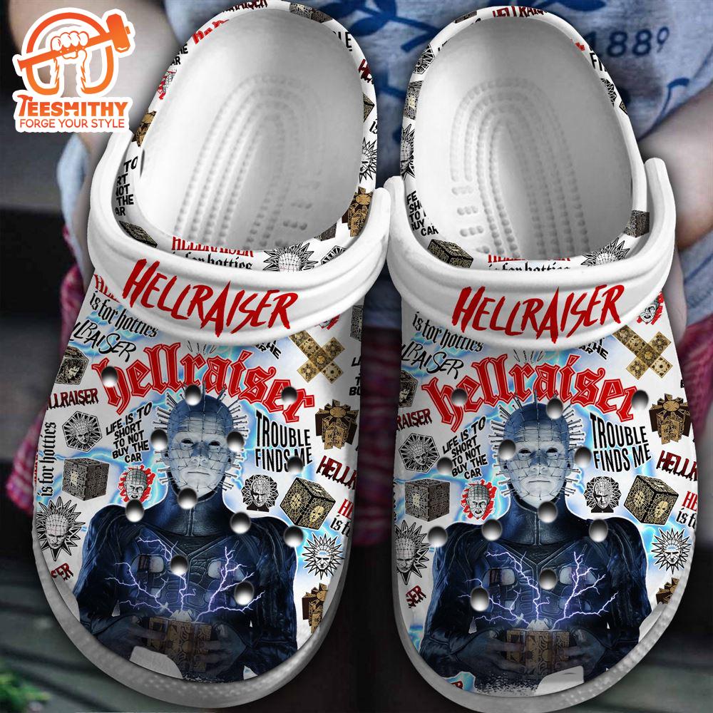 Hellraiser Movie Halloween Clogs Shoes Comfortable For Men Women And Kids