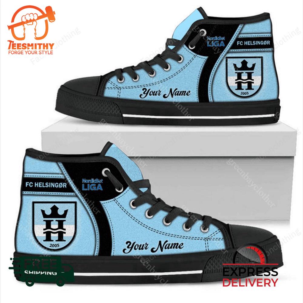 Helsingor Personalized High Top Canvas Shoes