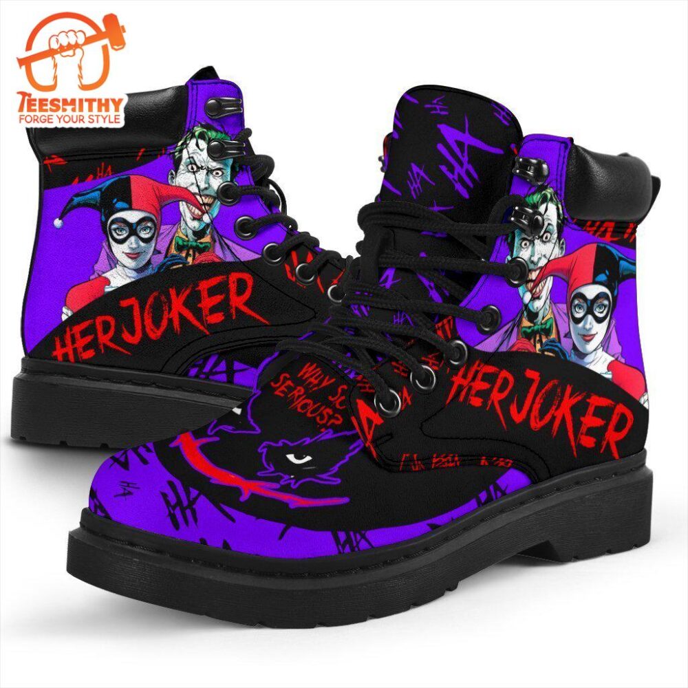 Her Joker Boots Shoes Amazing Couple Gift Idea