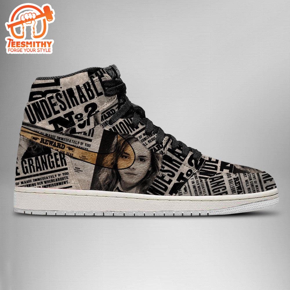 Hermione Air Jordan 1 JD1 Sneakers Custom For Fans