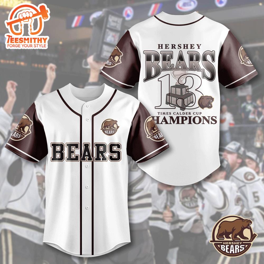 Hershey Bears Baseball Jersey Gift For Fan