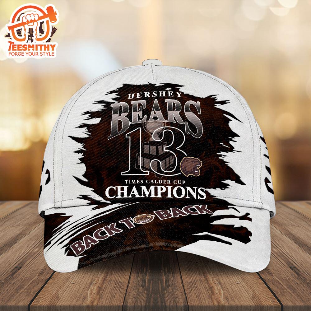 Hershey Bears Classic Cap 3D Hat Trendding New