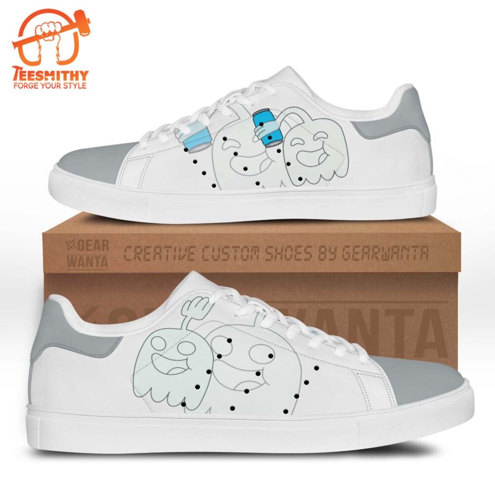 Hi Five Ghost Stan Smith Shoes For Kid