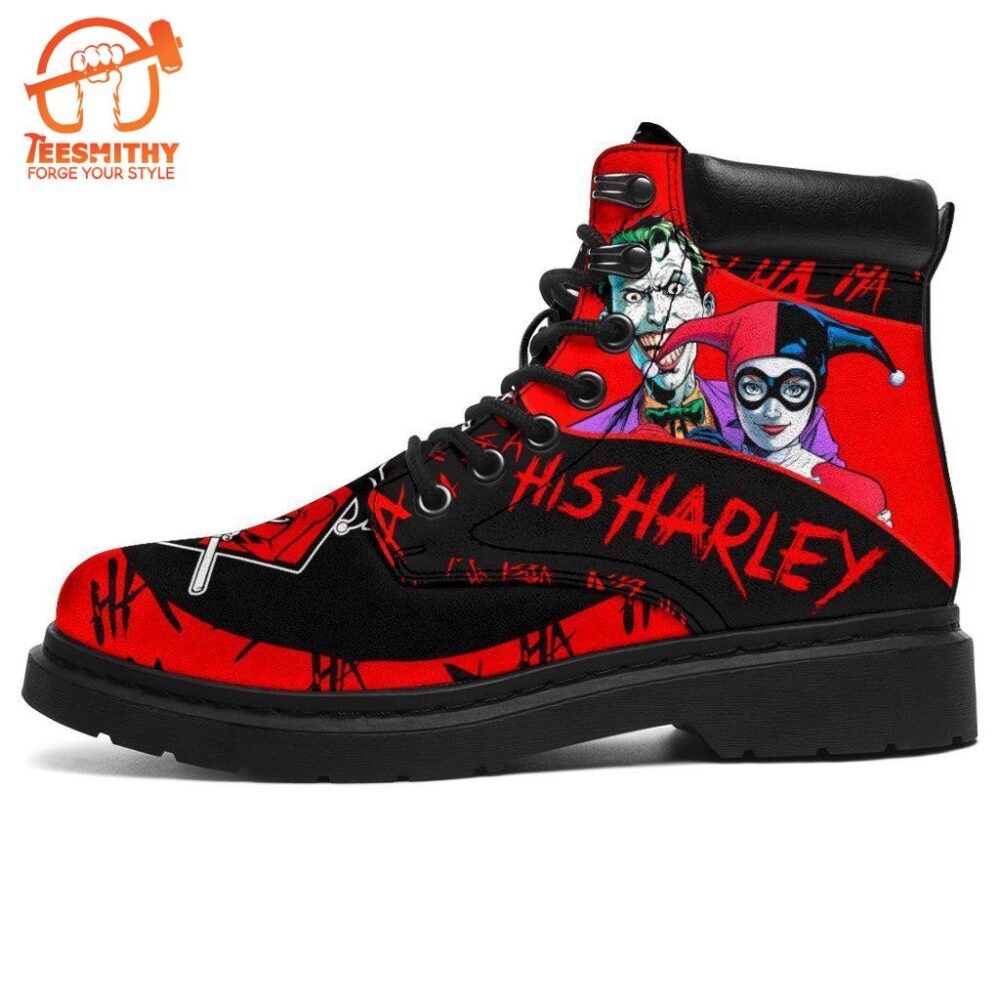 His Harley Boots Shoes Amazing Couple Gift Idea