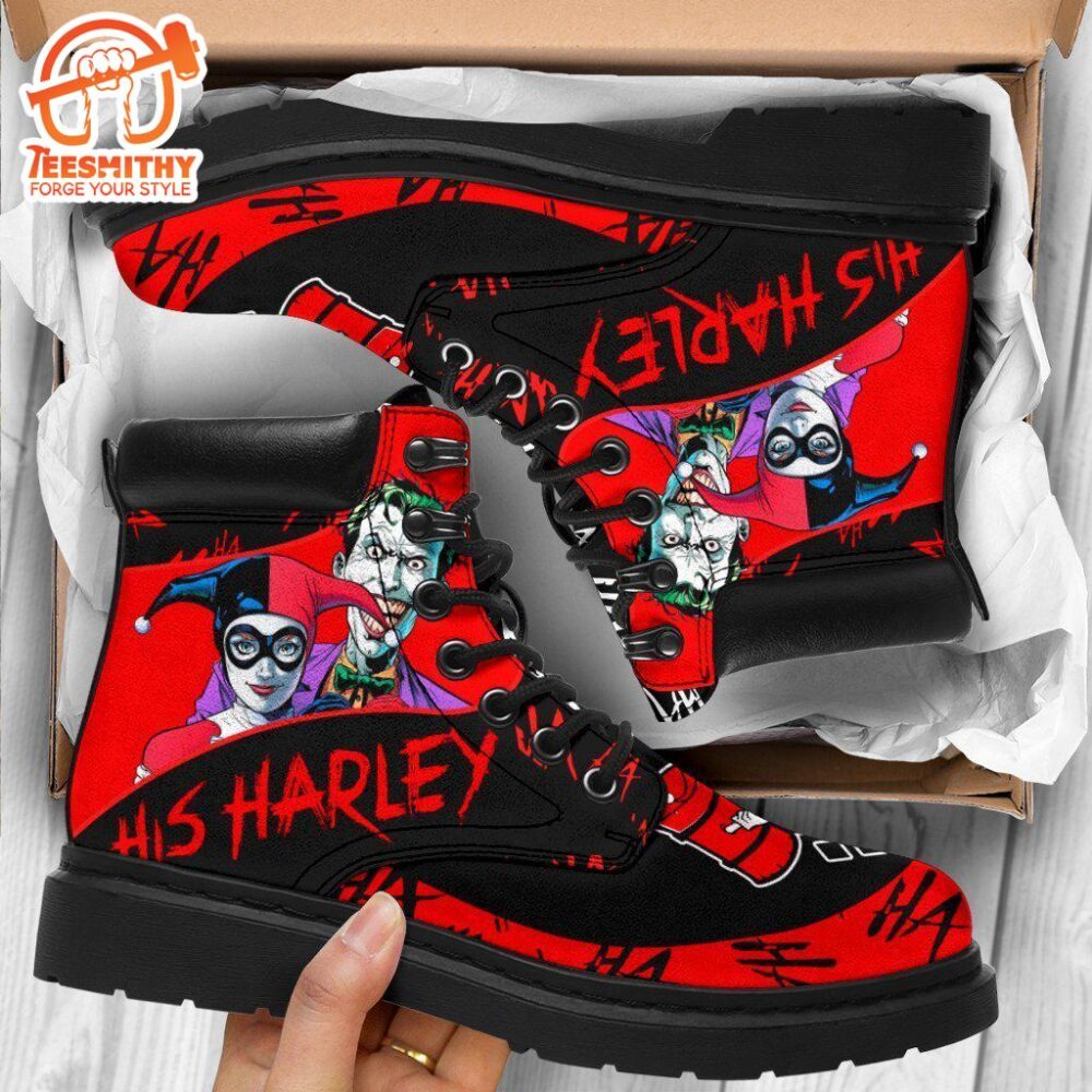 His Harley Boots Shoes Amazing Couple Gift Idea