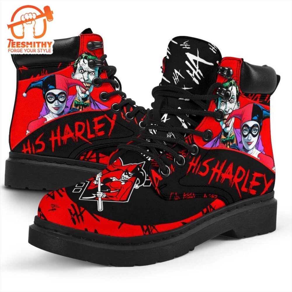 His Harley Boots Shoes Amazing Couple Gift Idea