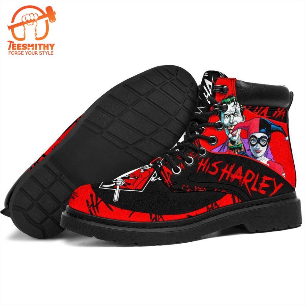 His Harley Boots Shoes Amazing Couple Gift Idea