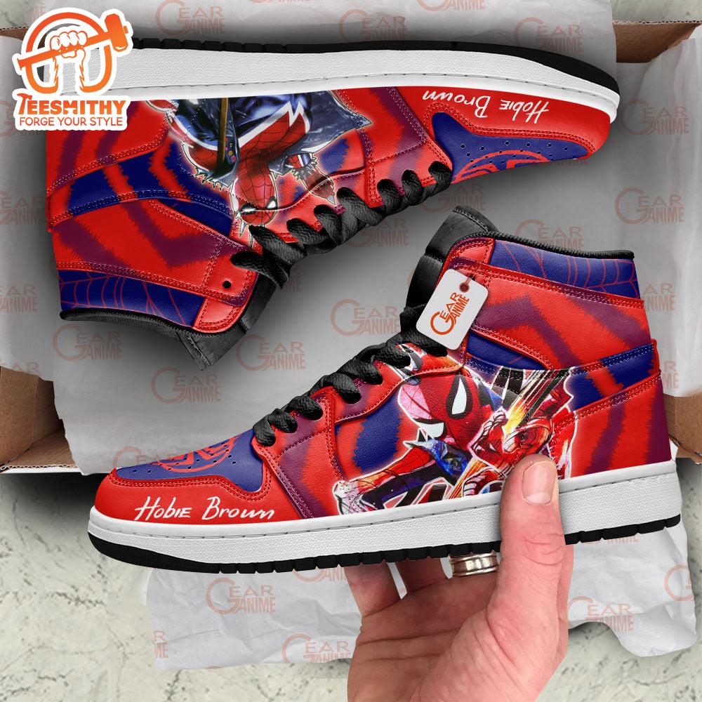 Hobie Spider-Punk Air Jordan 1 Sneakers Custom For Fans