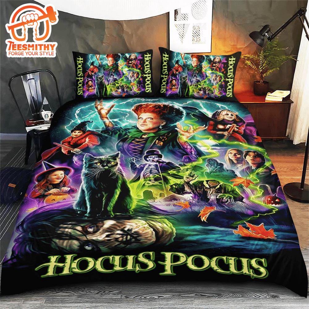 Hocus Pocus Bedding Set Christmas For Fans