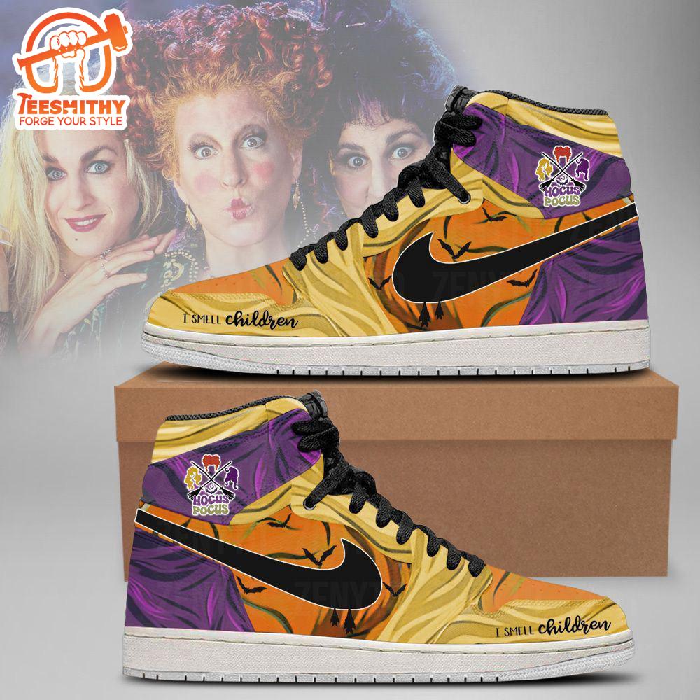 Hocus Pocus I Smell Children Air Jordan 1 Sneakers