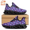 Holiday Elements Christmas Print Pattern Black Max Soul Shoes   Gift Christmas