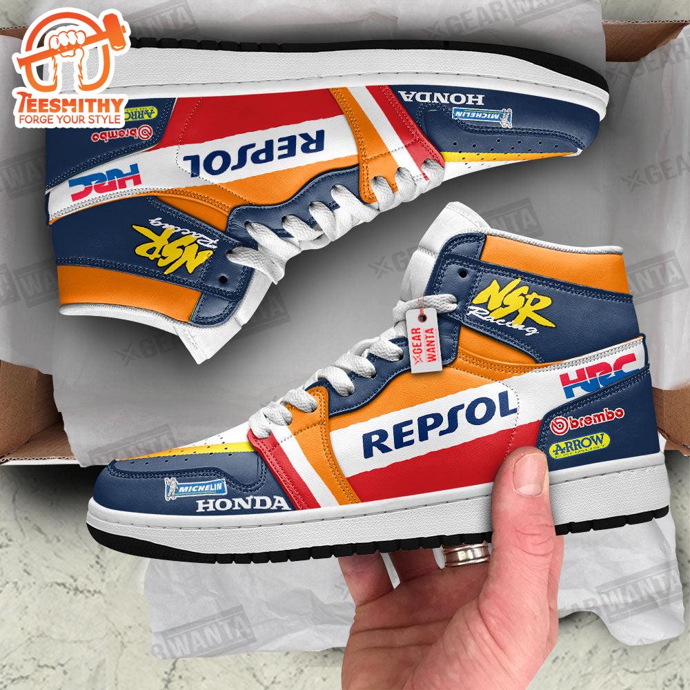 Honda NSR500 Moto Custom Air Jordan 1 Shoes Custom Sneakers