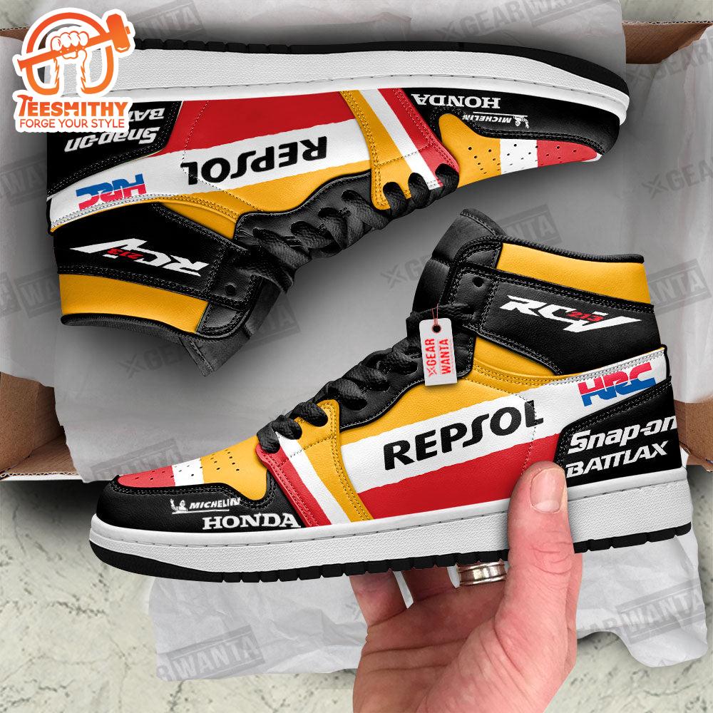 Honda RC213V Moto Custom Air Jordan 1 Shoes