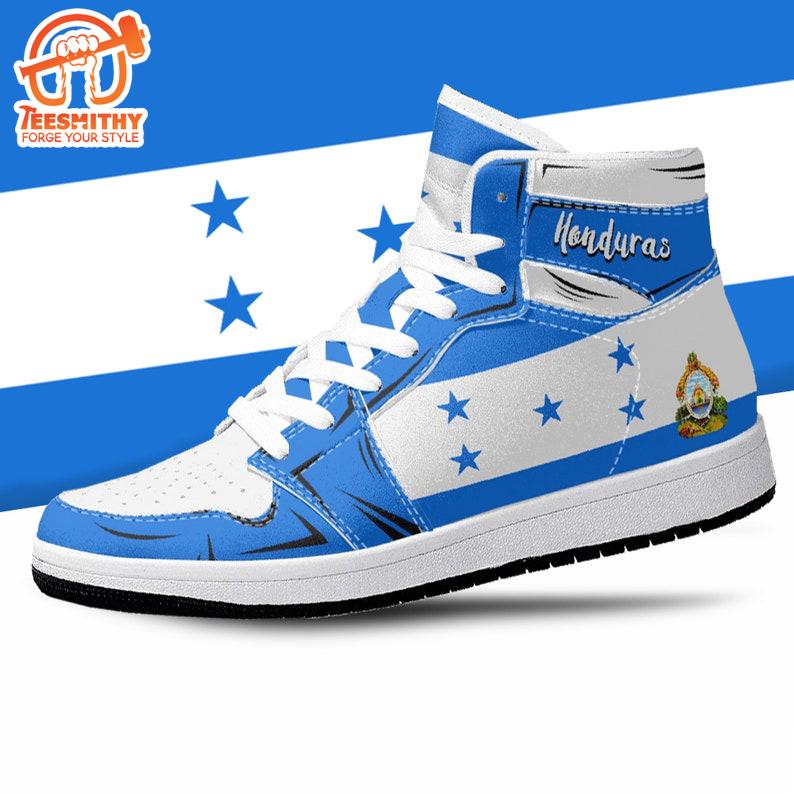 Honduras Flag JD1 Sneakers Custom Country