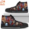 Horror Characters High Top Shoes