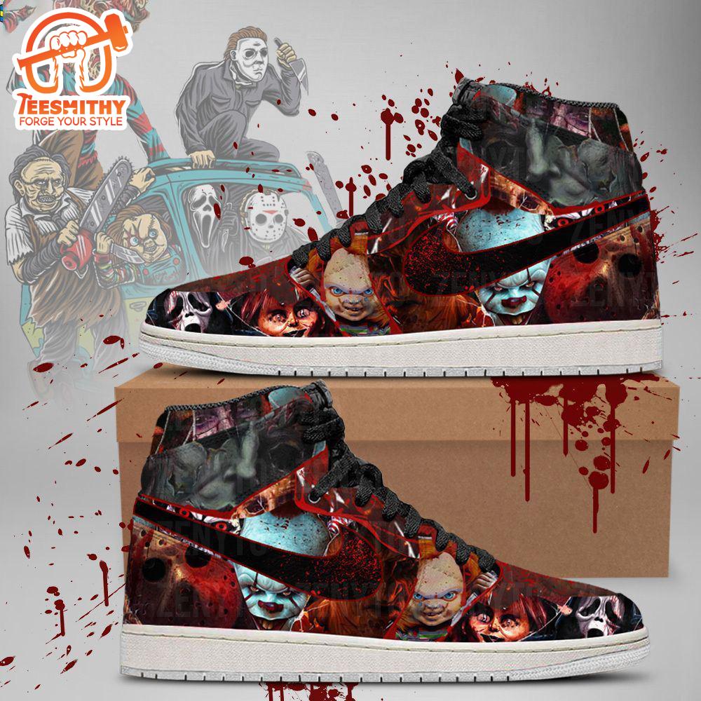 Horror Killers Air Jordan 1 Sneakers