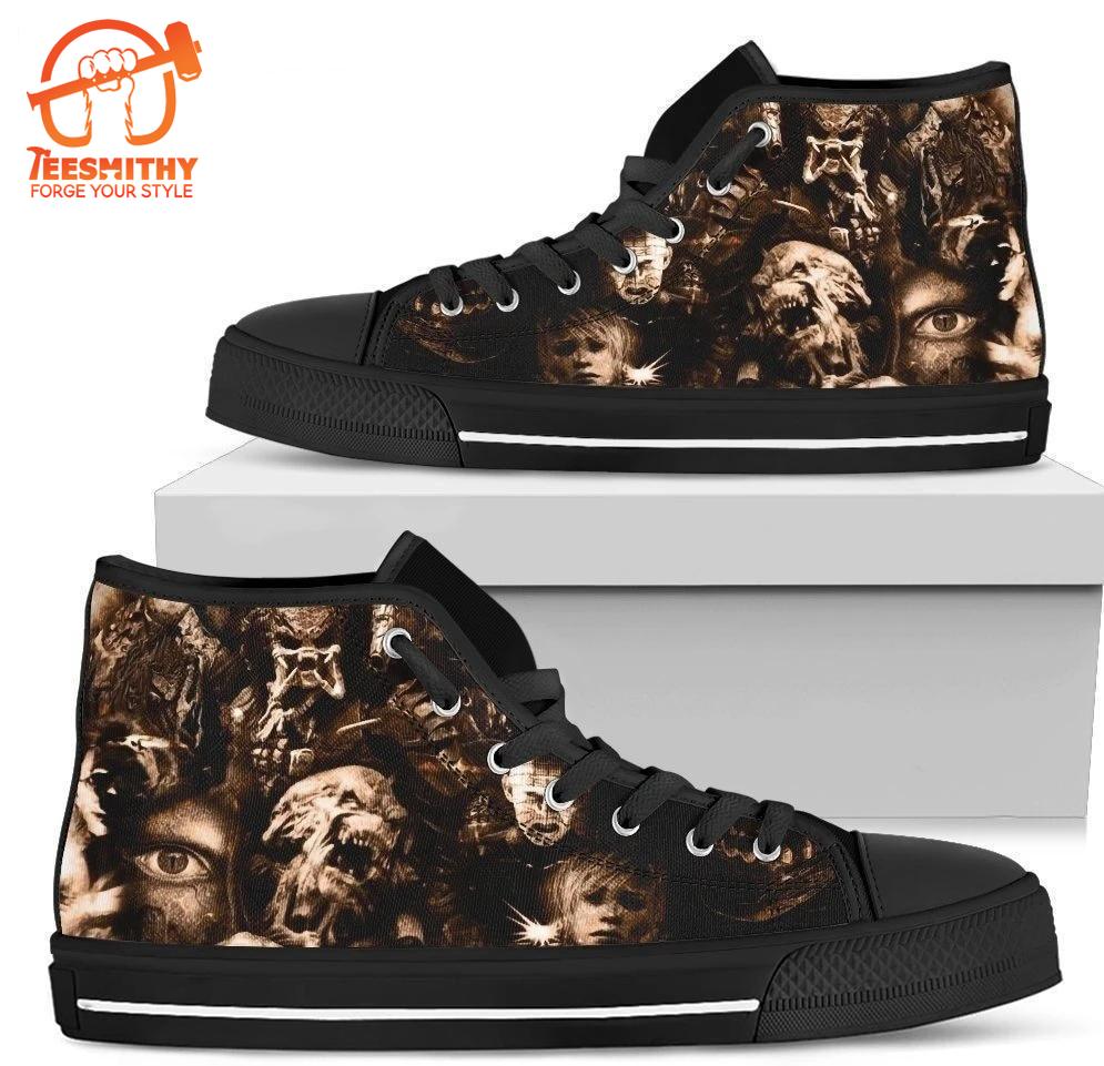 Horror Spirit High Top Shoes Sneakers Custom