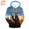 Hot Game Sweatshirt – Pubg Fashion All Over Print Hoodie For Fans