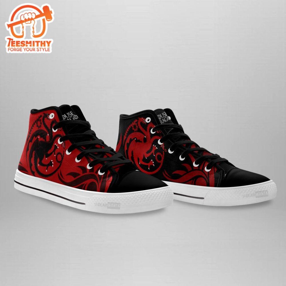 House Of Dragon High Top Shoes Custom For Fans