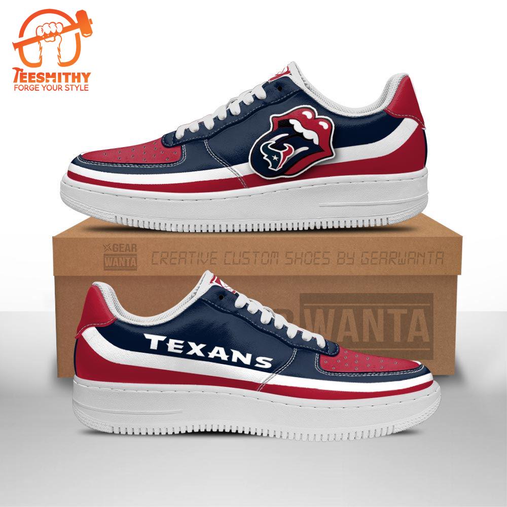 Houston Texans Air Sneakers Custom Force Shoes Sexy Lips For Fans  Gift For Christmas