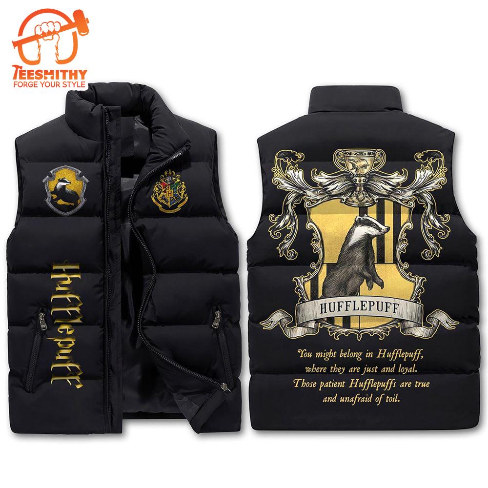 Hufflepuff 2D Sleeveless Jacket Christmas For Fans