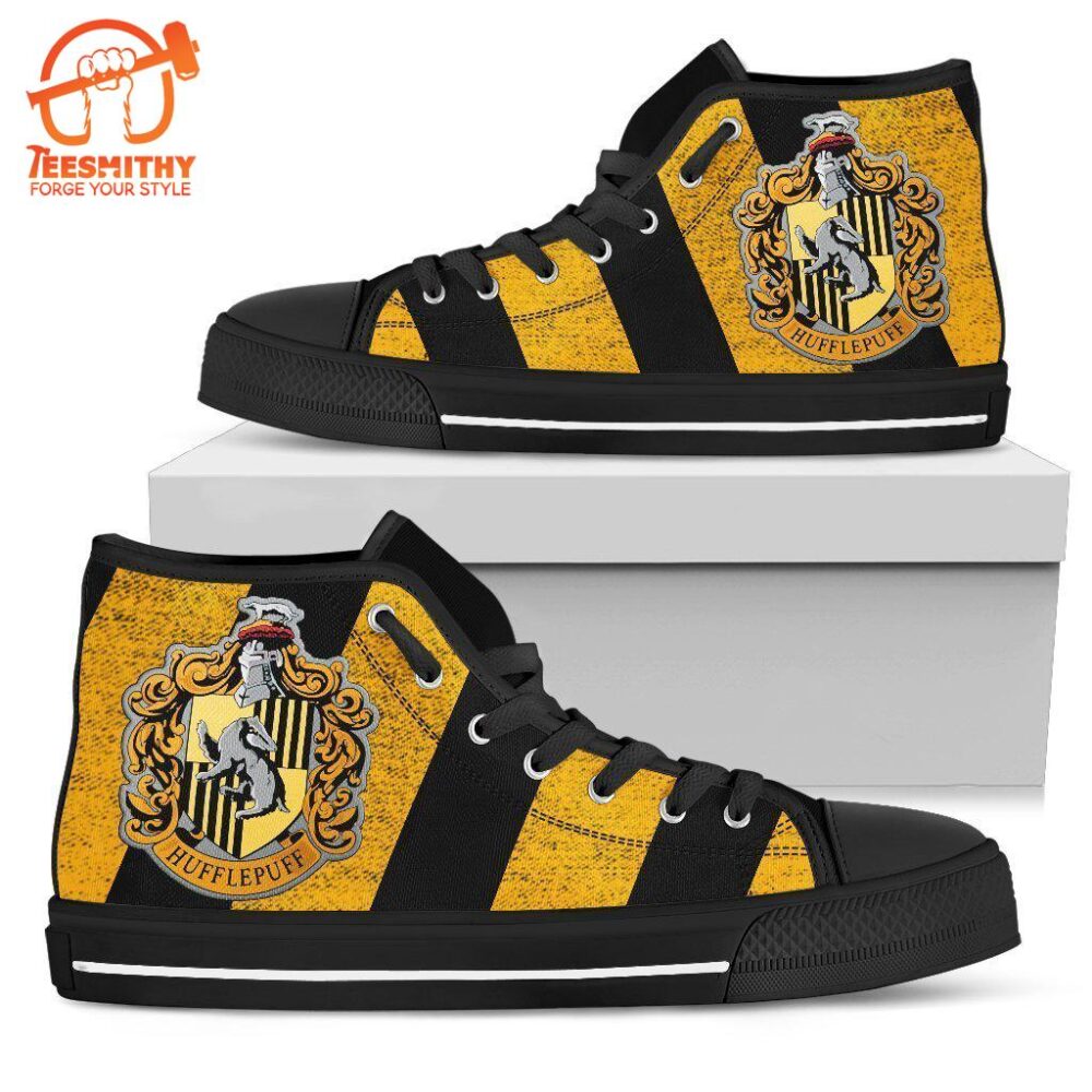 Hufflepuff High Top Shoes Harry Potter Custom