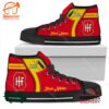 Hvidovre Personalized High Top Canvas Shoes