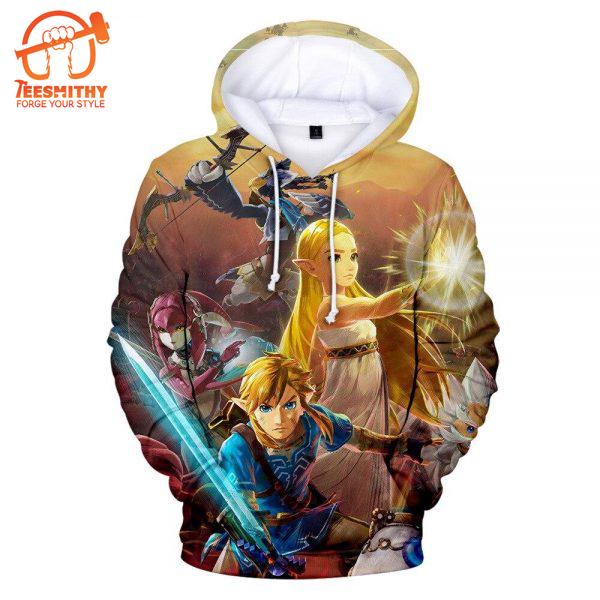 Hyrule Warriors Age Of Calamity Sport Game All Over Print Hoodie