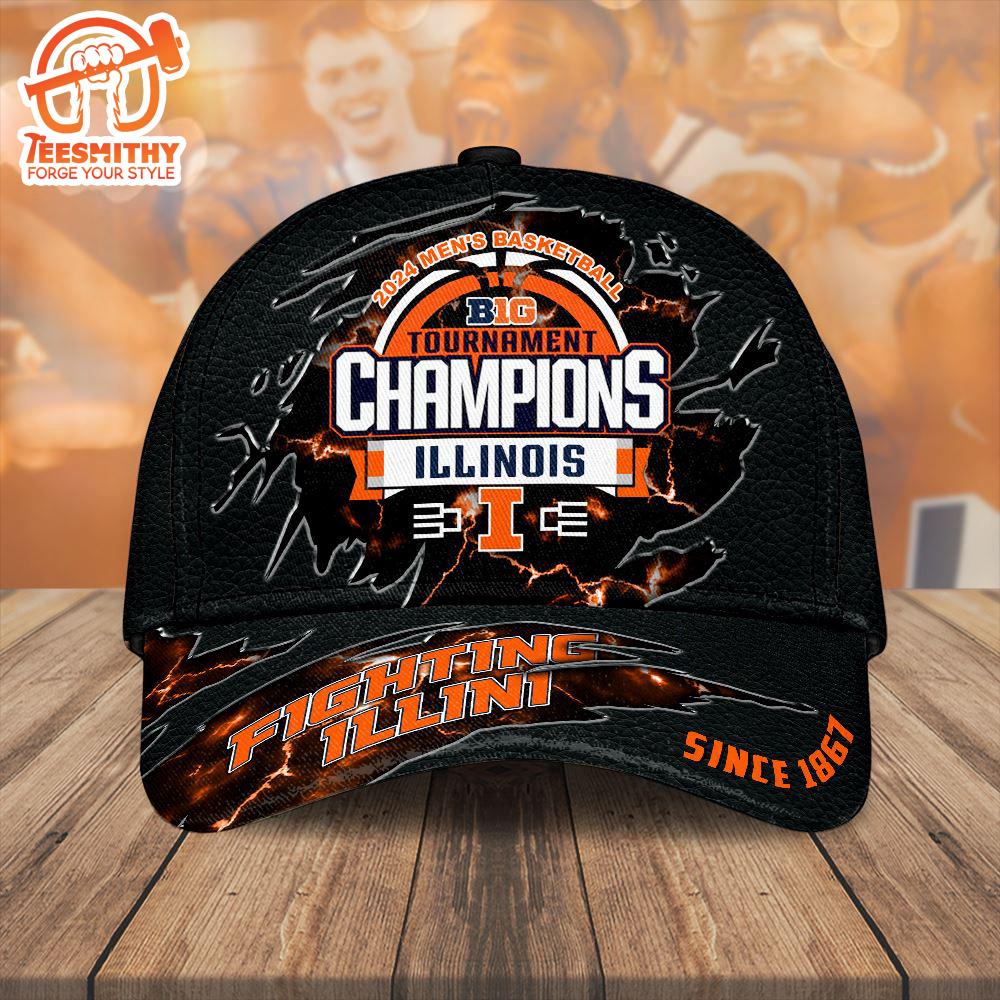 Illinois Fighting Illini Men’s Basketball Classic Cap – MAITM 6131 – Gifnestbuys